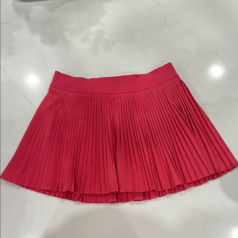 Lululemon Athletica Pink High-Rise Pleated Tennis Skirt